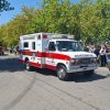 Desfile de unidades bomberos